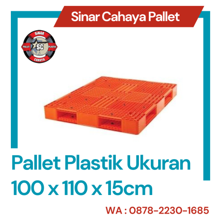 Pallet Plastik Ukuran 110 x 110