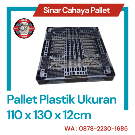 Pallet Plastik Ukuran 110 x 130